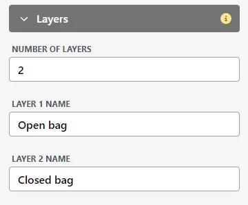 360° layered objects